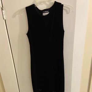 Velvet maxi dress